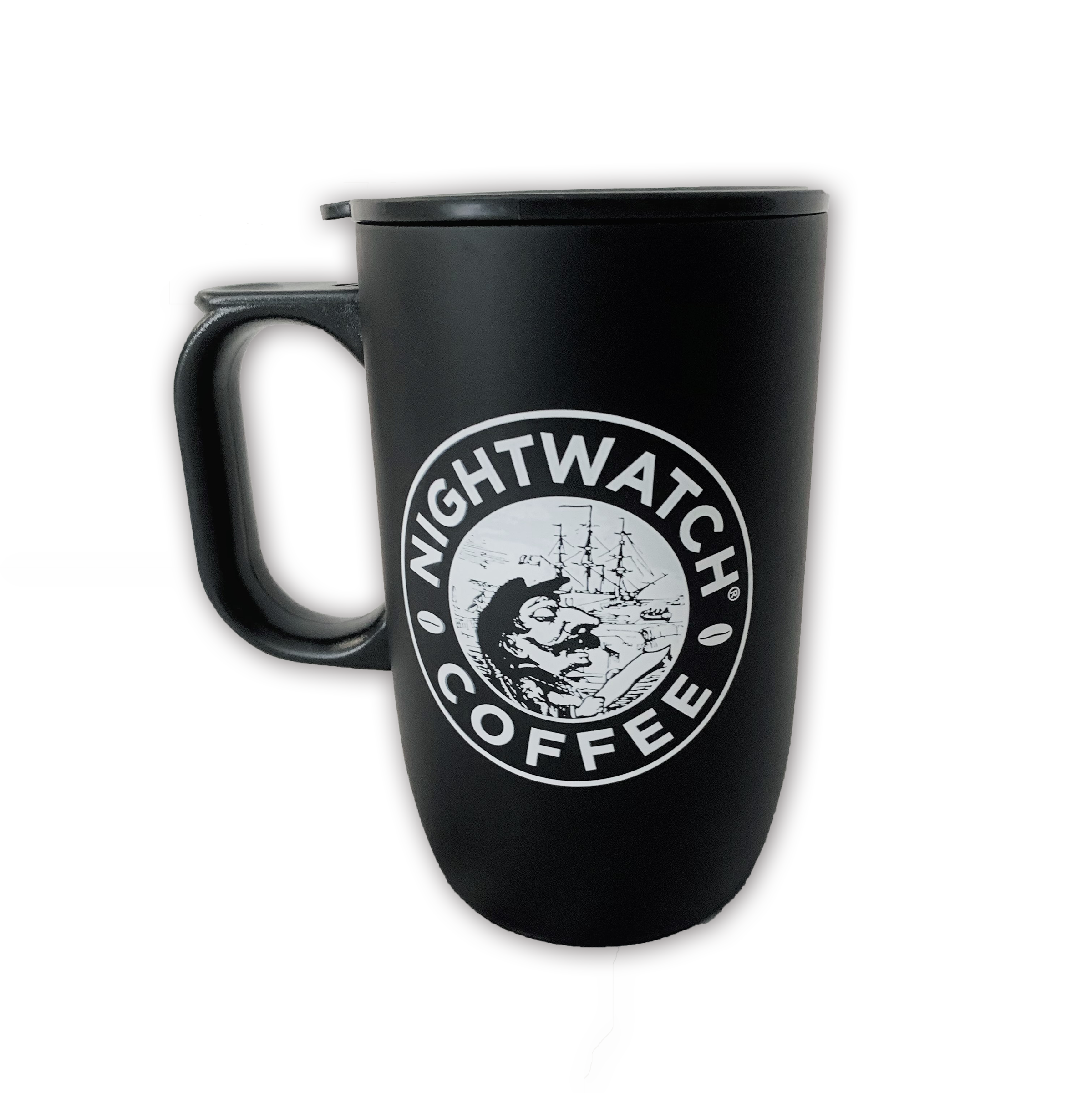 Insulated Coffee Mug-Black